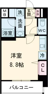 メインステージ南砂町Ⅱ【1305号室】の間取り