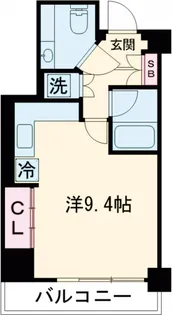 シンシア学芸大学【4階】の間取り