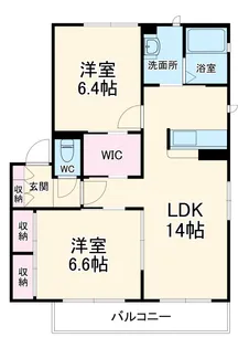 ZEXA横山台Ⅰ【1階】の間取り