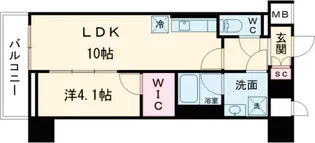 コンフォリア・リヴ南砂町EAST【3階】の間取り
