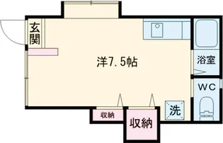 ル・クレール中野【2階】の間取り