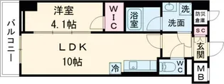 コンフォリア・リヴ南砂町EAST【5階】の間取り