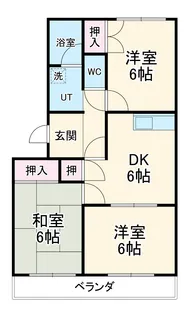 キャスリオン青山【3階】の間取り