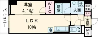 コンフォリア・リヴ南砂町EAST【9階】の間取り