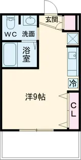 クレインビラ【1階】の間取り