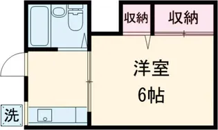グリーンハイム【101号室】の間取り