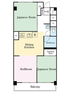 吉祥寺ハイム【9階】の間取り