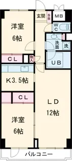 レジディア目白【6階】の間取り