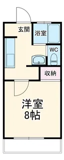 プレミールナカジマ【1階】の間取り