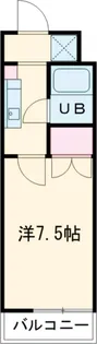 フラット75【5階】の間取り