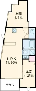 Leon【1階】の間取り