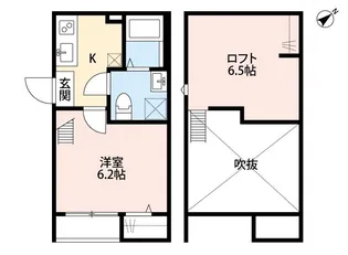 ソフィッタ大宮【1階】の間取り