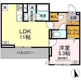 Kurashiro【2階】の間取り