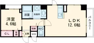 アベニューA【2階】の間取り