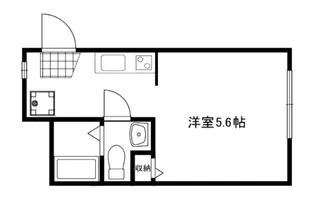 TKJハウスⅤ【2階】の間取り