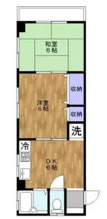H.U.ビル【3階】の間取り