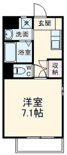 第2レパラディ3【1階】の間取り