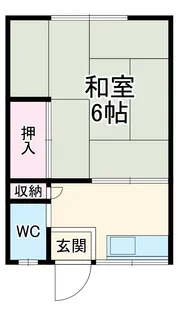 美佐喜荘【102号室】の間取り