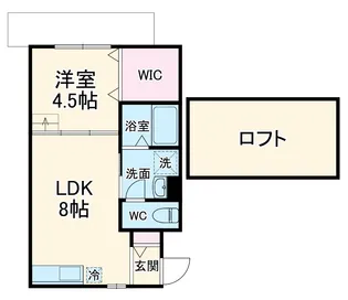 グレイス泉尾【2階】の間取り