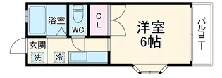 ステーションプラザ【101号室】の間取り