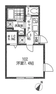 プリマベーラ【102号室】の間取り