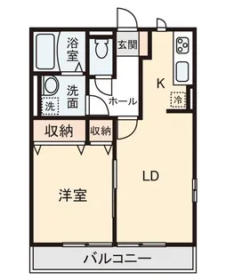 SOUTH・SIDEⅡ【201号室】の間取り