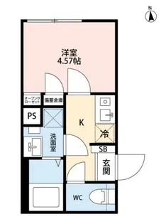 CIEL KAMIKITAZAWA【1階】の間取り