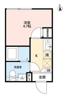 CIEL KAMIKITAZAWA【1階】の間取り