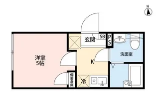 CIEL KAMIKITAZAWA【2階】の間取り