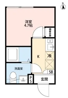 Ciel Kamikitazawa【203号室】の間取り