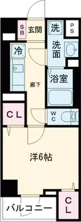 DIPS西新井【1階】の間取り