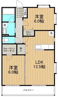 グランシャリオ湘南【205号室】の間取り