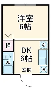 カーサミハルI【1階】の間取り