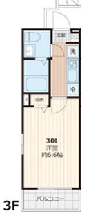 ソルロス船橋【3階】の間取り