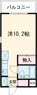 ドム・アコード協栄【3階】の間取り