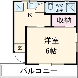栗原ビル【3階】の間取り