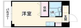 メゾン・ド・アベニュー【5階】の間取り