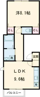 メゾン・ド・ベアⅡ【3階】の間取り