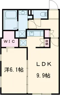 QUADOR中野【3階】の間取り