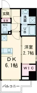 SYFORME木場Ⅱ【6階】の間取り