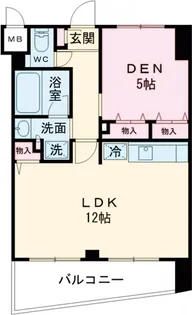 FORESTA戸越銀座【9階】の間取り