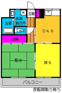 Sunny Mansion Ⅱ【201号室】の間取り