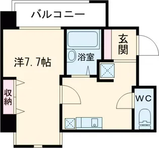 ドミール初台【2階】の間取り
