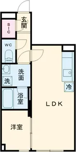 EDIT文京千石Ⅱ【1階】の間取り