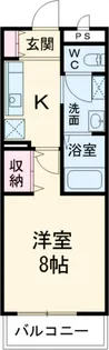 ヴィラマルーン【1階】の間取り