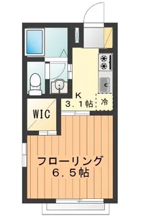 コンフォートヨコタ【2階】の間取り