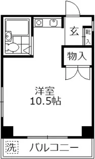 メゾンキハラ【3階】の間取り