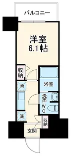 オーパスホームズ南行徳【6階】の間取り