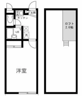 メインシティガーデン 壱番館【2階】の間取り