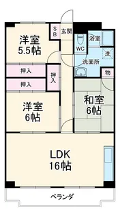 OS・SKYフレックス藤が丘【5階】の間取り